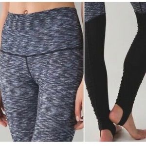 Lululemon sz 6 high rise stirrup Wunder Under